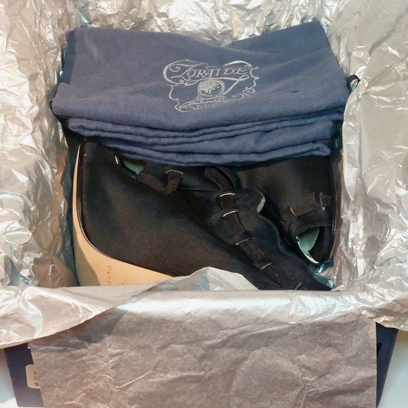 RARE Zoraide black ponyskin heeled booties, IT40, immaculate - Picture 14 of 16